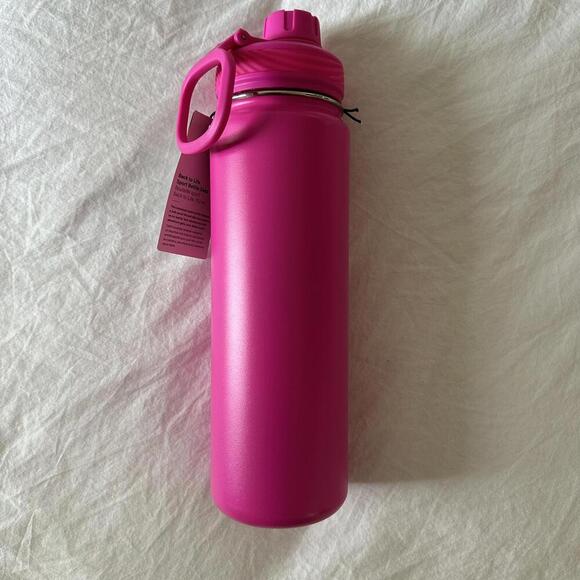 Lululemon Back to Life Sport Bottle 24oz *Logo, Sonic Pink - Picture 3 of 5